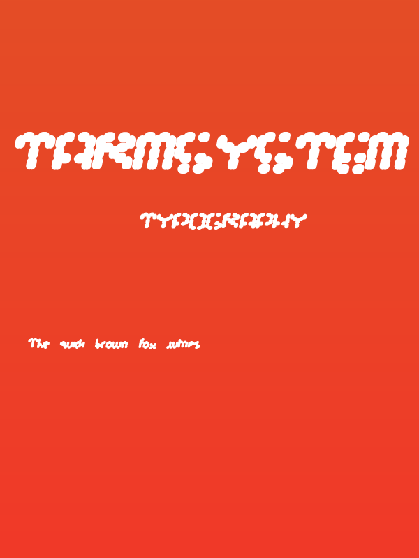 TarmSystem Poster