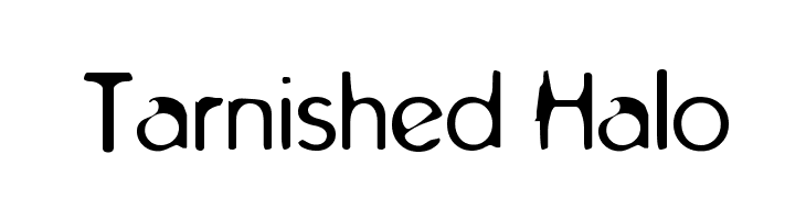 Tarnished Halo  नि: शुल्क फ़ॉन्ट्स डाउनलोड