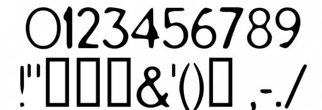 Tarnished Halo Font OTHER CHARS