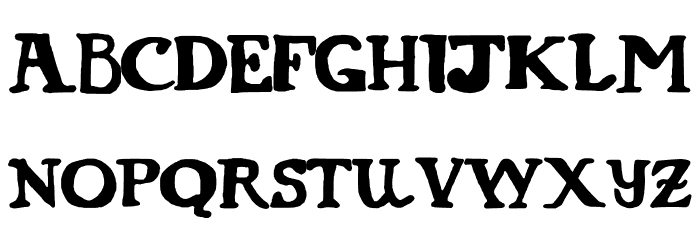 Tarot Pamela Colman Smi Regular Font LOWERCASE