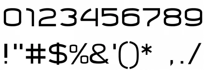 Tarpino Normal Font OTHER CHARS