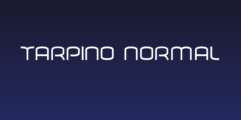 Tarpino Normal Social Header