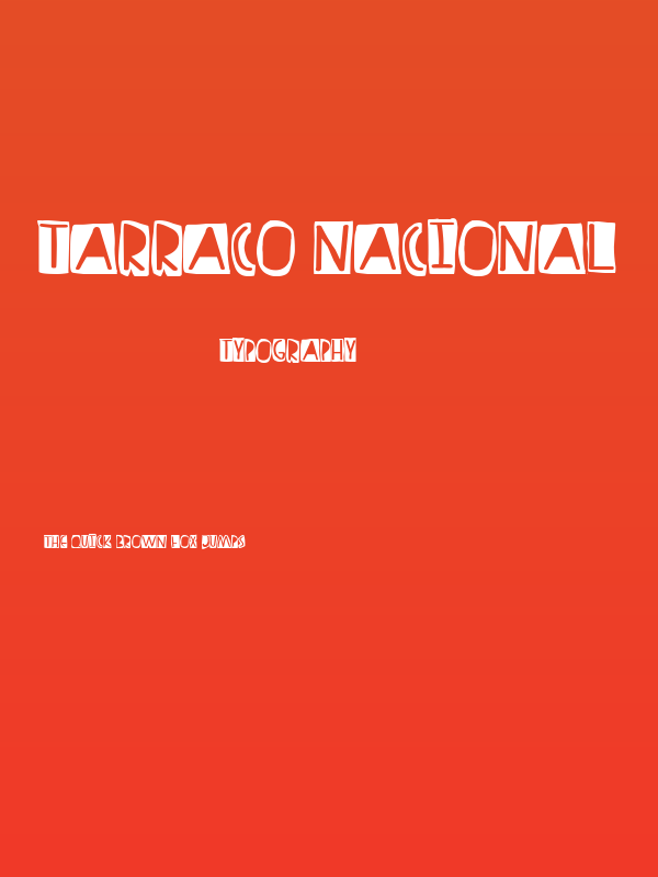 Tarraco Nacional Poster
