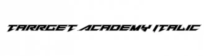 Tarrget Academy Italic  免费字体下载