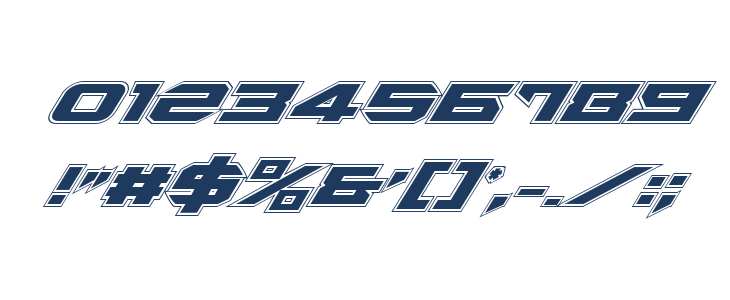 Tarrget Academy Italic Other Characters