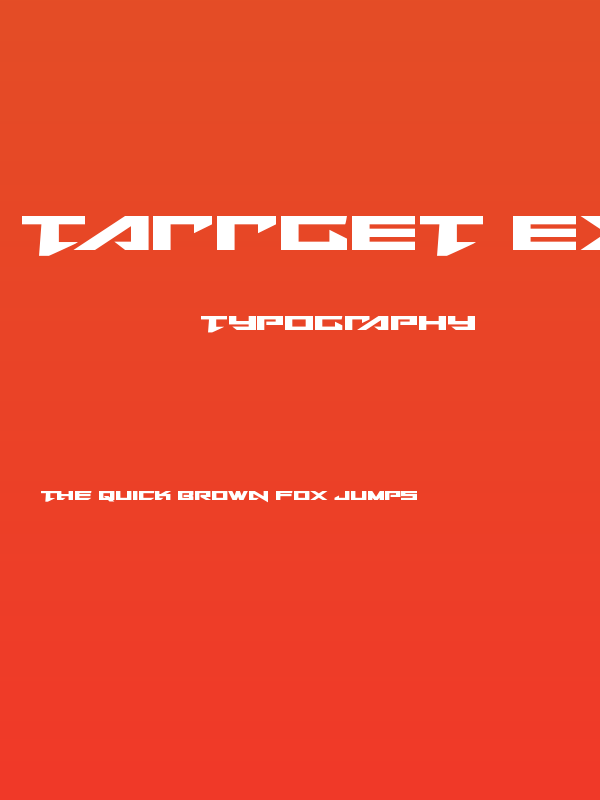 Tarrget Expanded Poster