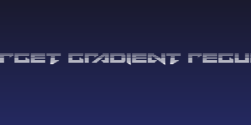 Tarrget Gradient Regular Social Header