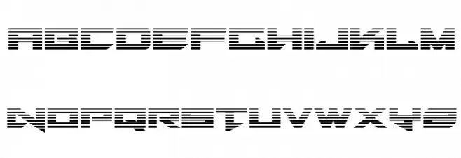 Tarrget Gradient Regular Шрифта строчной