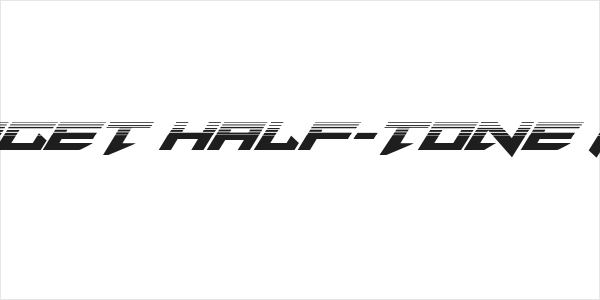 Tarrget Half-Tone Italic Logo