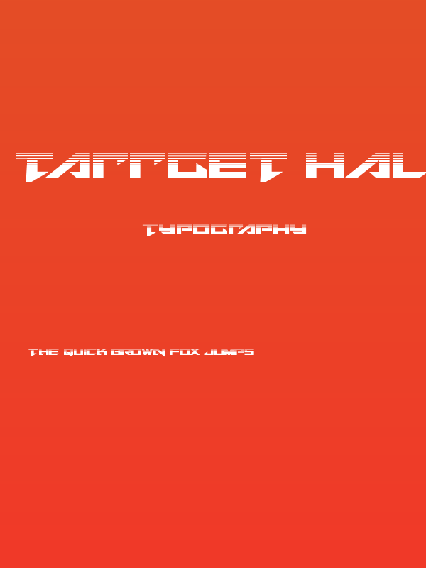 Tarrget Half-Tone Regular Poster