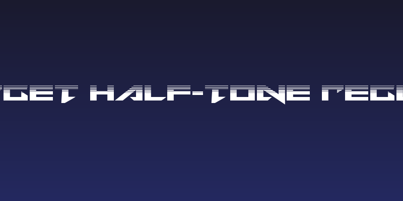 Tarrget Half-Tone Regular Social Header