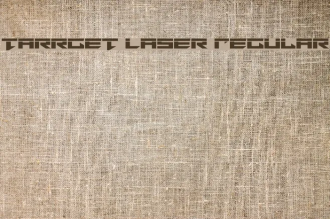 Tarrget Laser Regular Example 3