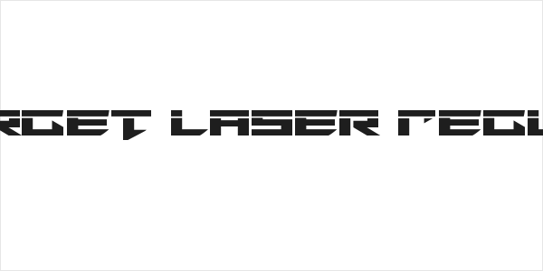 Tarrget Laser Regular Logo