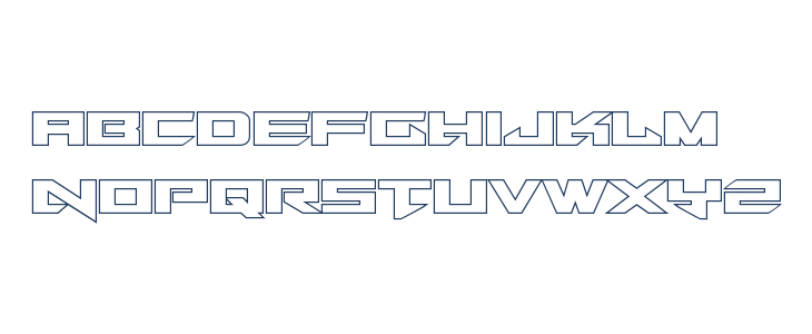 Tarrget Outline Regular Lowercase