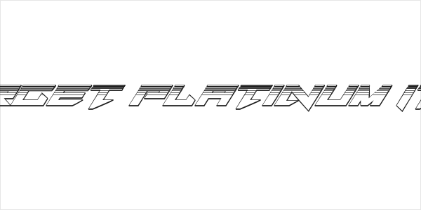 Tarrget Platinum Italic Logo