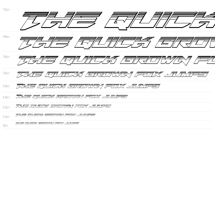 Tarrget Platinum Italic Waterfall