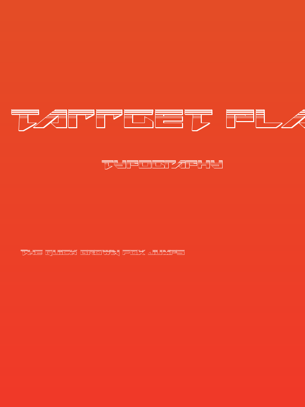 Tarrget Platinum Regular Poster