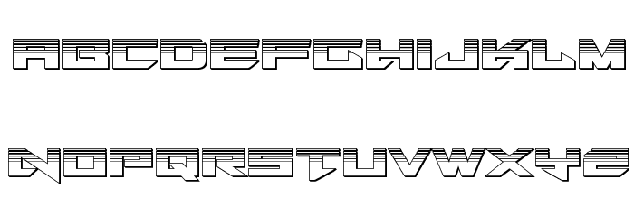 Tarrget Platinum Regular Font LOWERCASE