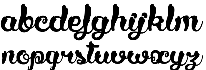 Tartare de Violettes Font LOWERCASE