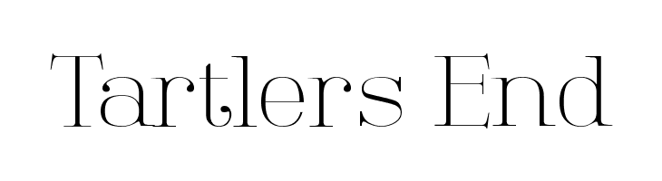 Tartlers End Font