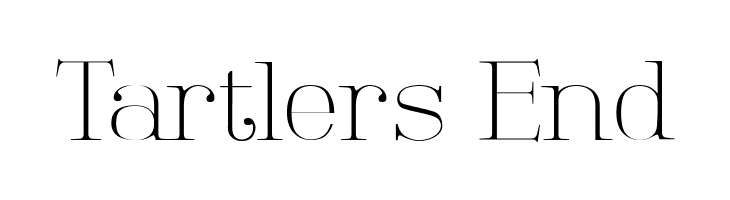 Tartlers End  baixar fontes gratis