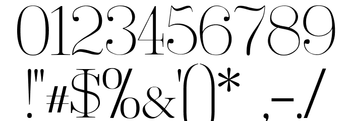 Tartlers End Font OTHER CHARS
