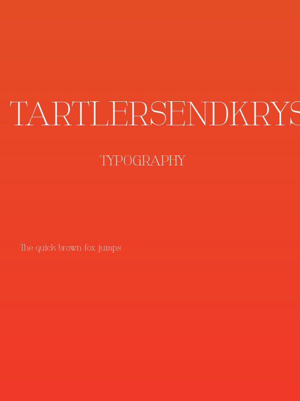 TartlersEndKrystal Poster