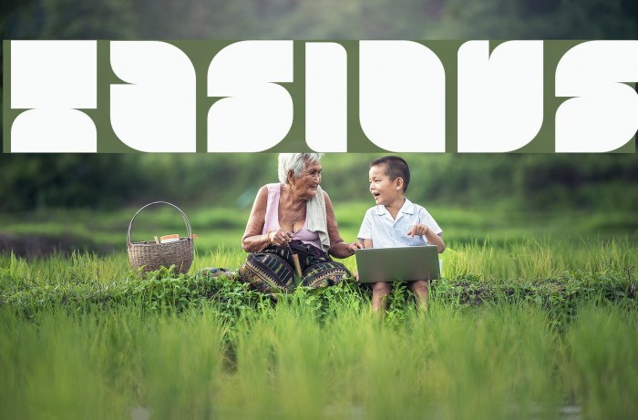 Tasious Font examples
