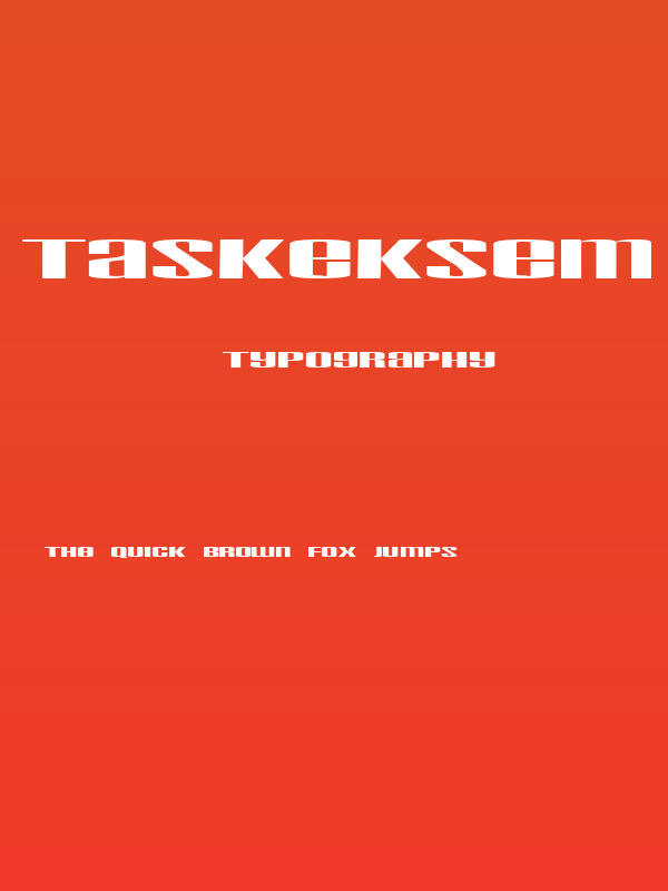 Taskeksem Poster