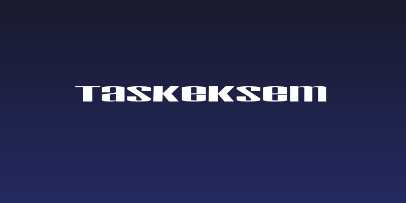 Taskeksem Social Header
