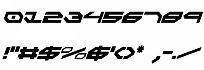 Taskforce Condensed Italic Fonte OUTROS PERSONAGENS