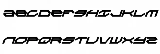 Taskforce Condensed Italic Fuentes MAYÚSCULAS