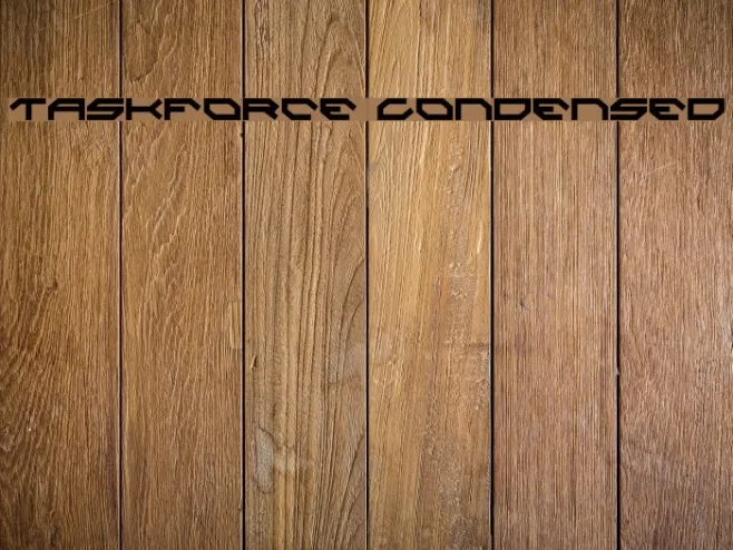 Taskforce Condensed Example 2