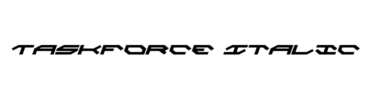 Taskforce Italic  Frei Schriftart Herunterladen