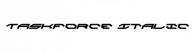 Taskforce Italic 