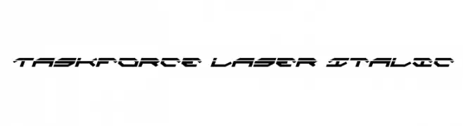 Taskforce Laser Italic 