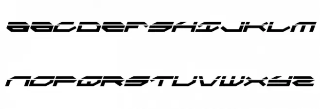 Taskforce Laser Italic Fuentes MAYÚSCULAS