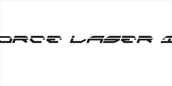 Taskforce Laser Italic Logo