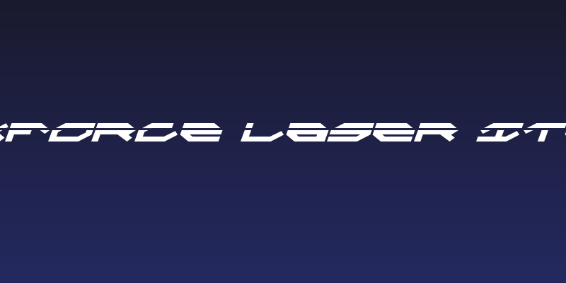 Taskforce Laser Italic Social Header