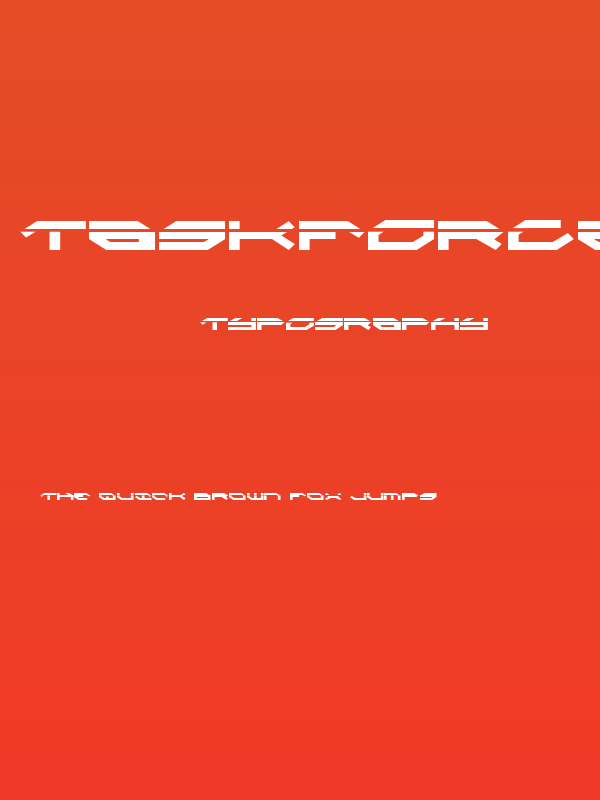 Taskforce Laser Poster