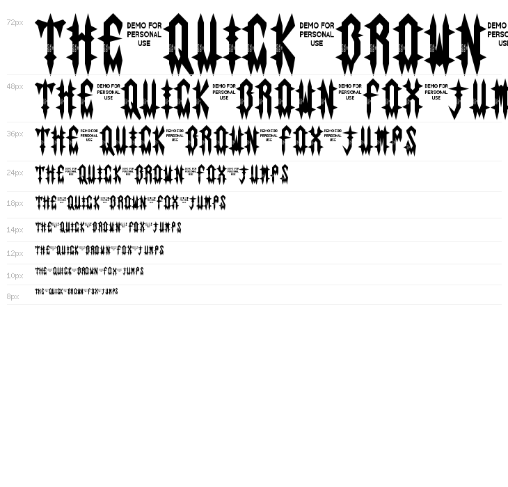 Taste death Waterfall