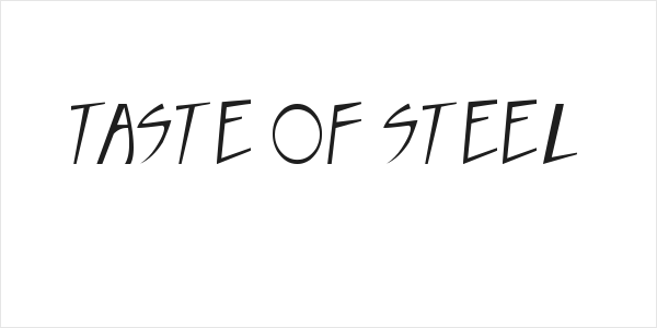 Taste of steel Logo
