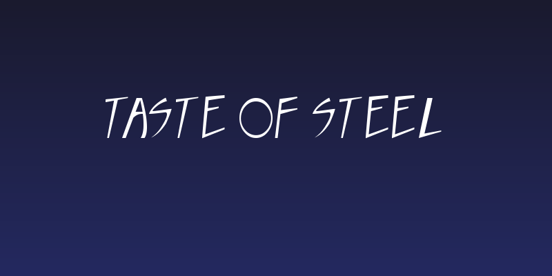 Taste of steel Social Header