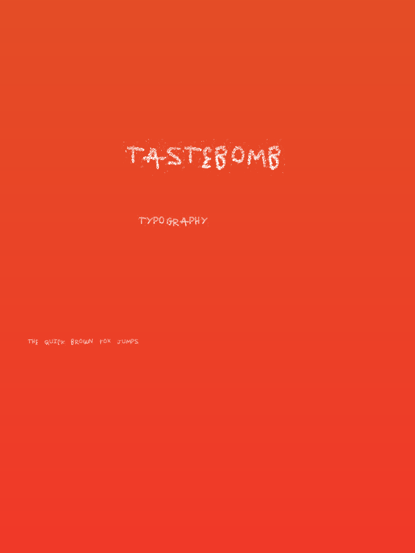 TasteBomb Poster