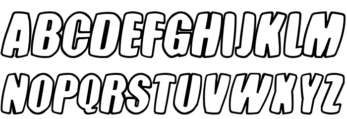 Tasteless Candy Font LOWERCASE