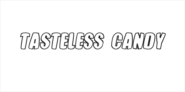 Tasteless Candy Logo