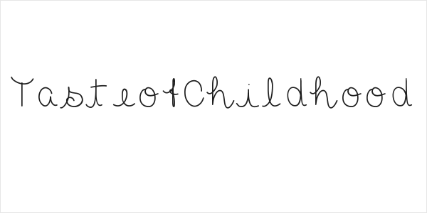 TasteofChildhood Logo