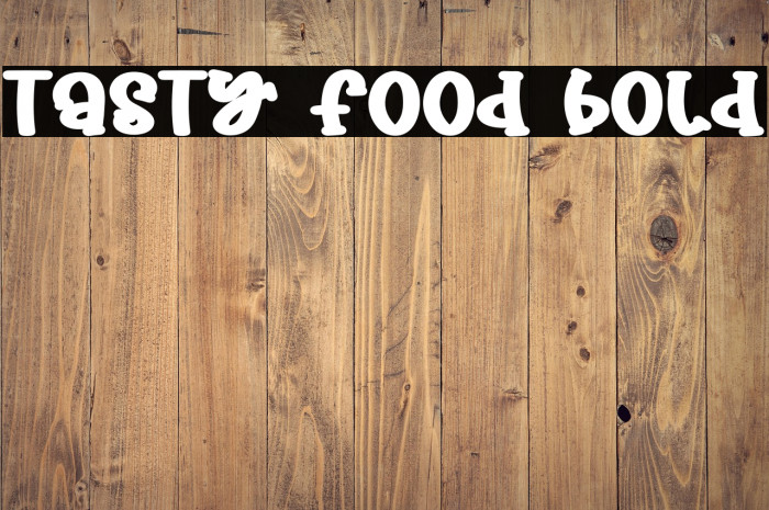 Tasty Food Bold Example 3