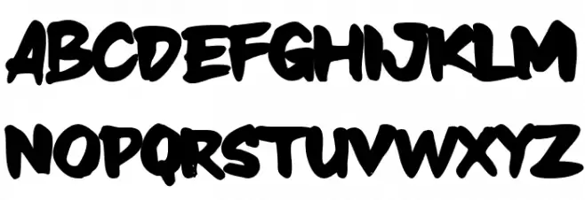 Tasty Popcorn Personal use Bold Schriftart Groß