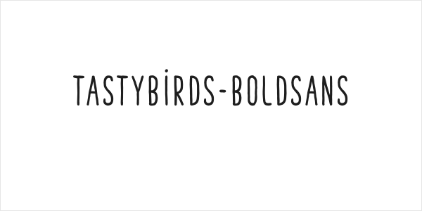 TastyBirds-BoldSans Logo